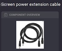 Cable Assembly, Screen Power Extension